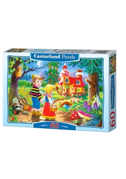 Puzzle 60 Jaś i Małgosia CASTOR