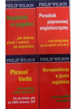 Korespondencja w języku angielskim, zestaw 4 książek