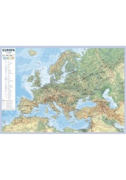 Europa. Mapa ścienna podręczna