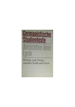 Germanistische Studientexte