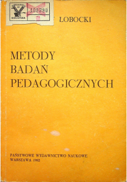 Metody badań pedagogicznych