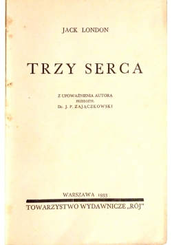 Trzy serca, 1933r