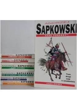 Andrzej Sapkowski,zestaw 7 książek