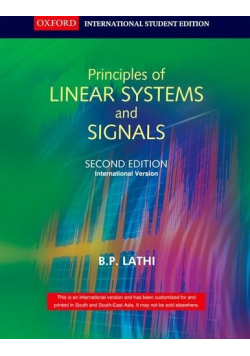Principles of Linear Systems and Signals