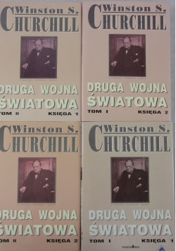 Druga wojna światowa, zestaw 4 książek