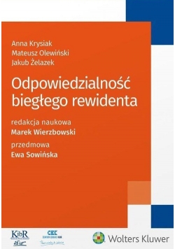 Odpowiedzialność biegłego rewidenta