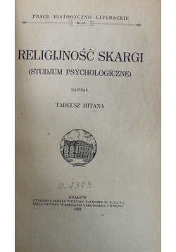 Religijność skargi 1922 r