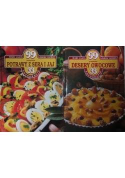 Potrawy z sera i jaj/ Desery owocowe