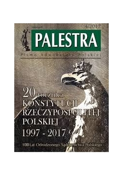 20 rocznica Konstytucji Rzeczypospolitej Polskiej 1997 - 2017