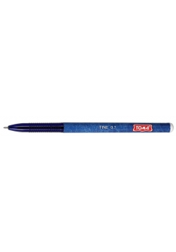 Długopis Jeans Mediu 0,8mm niebieski (30szt) TOMA