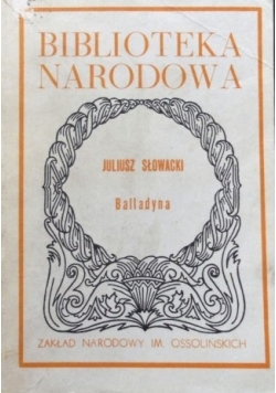 Balladyna, 1930 r.