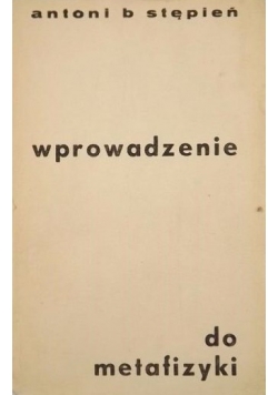 Wprowadzenie do metafizyki