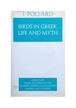 Birds in Greek life and myth