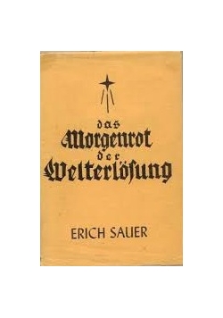 Das Morgenrot der welterlösung
