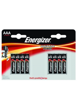 Bateria ENERGIZER Alkaline Power, AAA, LR03, 1,5V, 8szt.