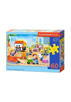Puzzle 60 Zabawna budowa CASTOR