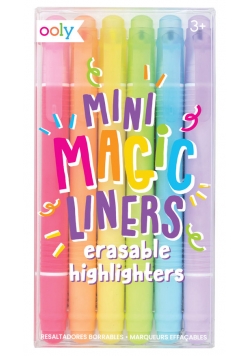 Wymazywalne zakreślacze Mini Magic Liners
