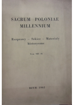 Sacrum Poloniae Millenium