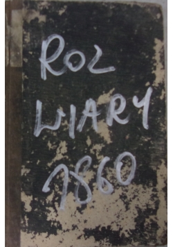 Rocznik Rozkrzewiania wiary, 1860 r.