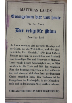 Evangelium hier und heute, 1940r.