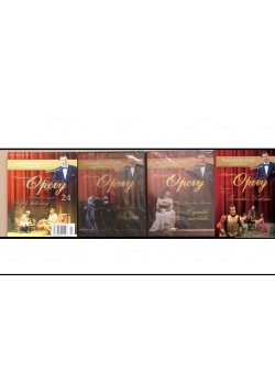 Największe Opery- Giacomo Puccini Tosca,  Gioacchino Rossini Cyrulik Sewilski, Torvaldo i Dorliska,  Gaetano Donigelli Napoj Milosny,  DVD