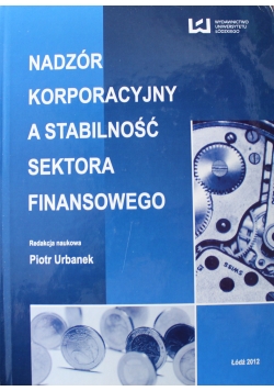 Nadzór korporacyjny a stabilność sektora finansowego