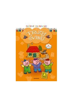 Bajkowe kolorowanki - Trzy świnki
