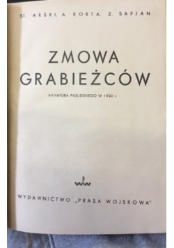 Zmowa grabieżców, 1950 r.