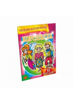 Bajkowe kolorowanki. Kopciuszek