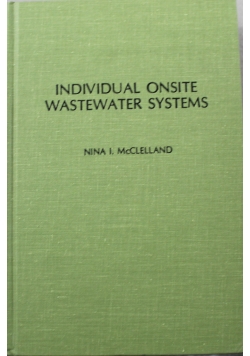 Individual onsite wastewater systems