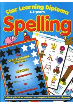 Star learning diploma 6-8 years Spelling