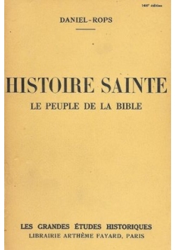 Histoire sainte