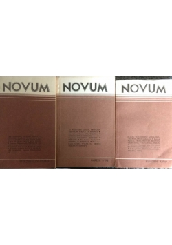 Novum nr.1-4 1981r.