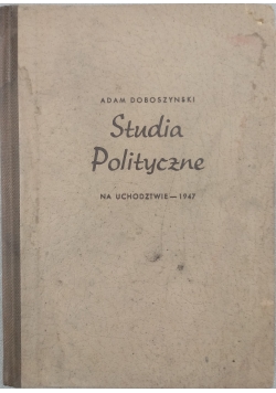 Studia polityczne, 1947 r.