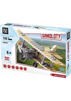 Klocki Blocki Samoloty 126 el.