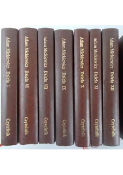 Dzieła, tom V-VII i IX-XIII