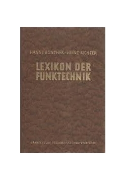 Lexikon der Funktechnik und ihrer Grenzgebiete, 1943 r.
