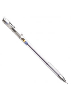 Długopis żelowy Silver niebieski (20szt) EASY