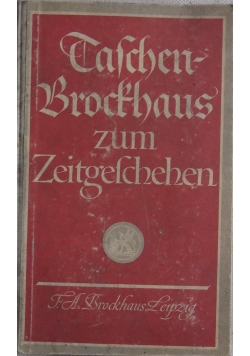 Taschen=Brockhaus zum Zeitgeschehen, 1942 r.