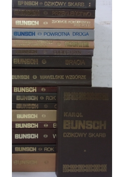 Bunsch, zestaw 17książek