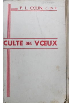 Culte des Voeux 1944 r.
