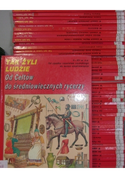 Tak żyli ludzie, zestaw 45 książek