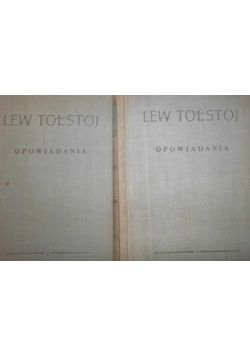 Lew Tołstoj, opowiadania, 2 tomy