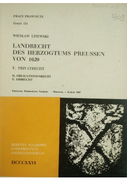 Landrecht des Herzogtums Preussen von 1620