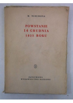 Powstanie 14 grudnia 1825 roku