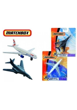 Matchbox Samolot, różne rodzaje