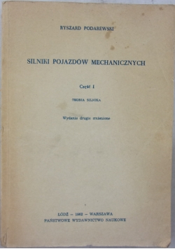 Silniki pojazdów mechanicznych, Część I: Podstawy teoretyczne