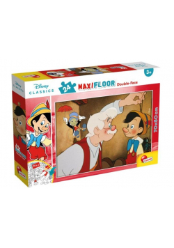 Puzzle podłogowe dwustronne Maxi 24 Pinokio