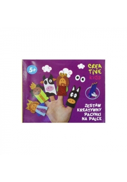 Zestaw kreatywny - Pacynki na palce CREATIVE KIDS