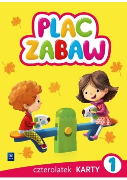 Plac zabaw Karty pracy Czterolatek Część 1
